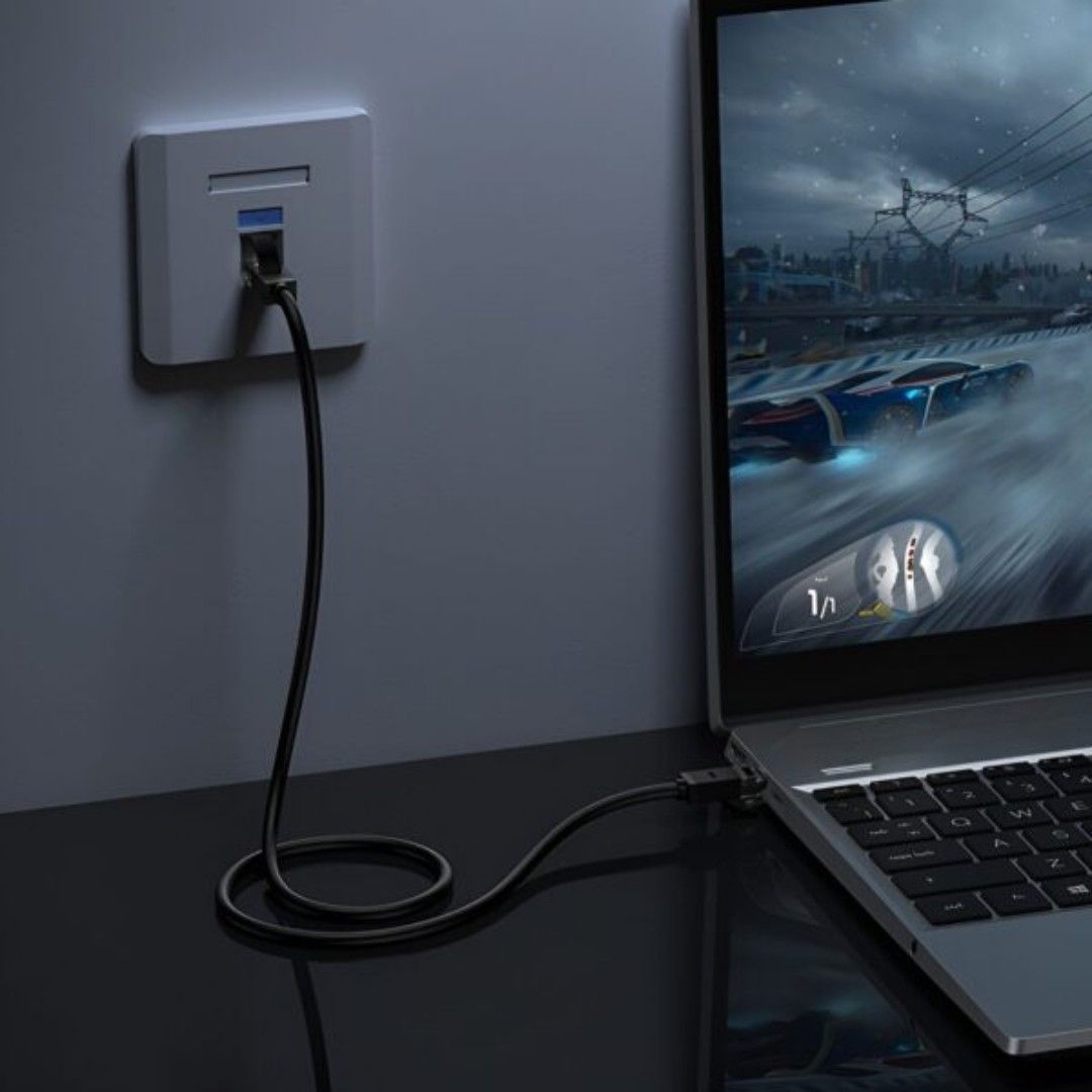 Патч-корд Ugreen NW102 (20160) , экранированный, категория - 6, U/UTP, RJ-45, 2 м, черный / Сетевые кабеля №3 oe.kz Патч-корд Ugreen NW102 (20160) , экранированный, категория - 6, U/UTP, RJ-45, 2 м, черный / Сетевые кабеля №3