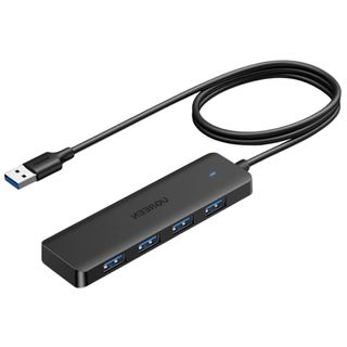 USB-хаб Ugreen CM219 (35574), USB 3.0, 4 порта, 1 м, черный / Интерфейсные кабели