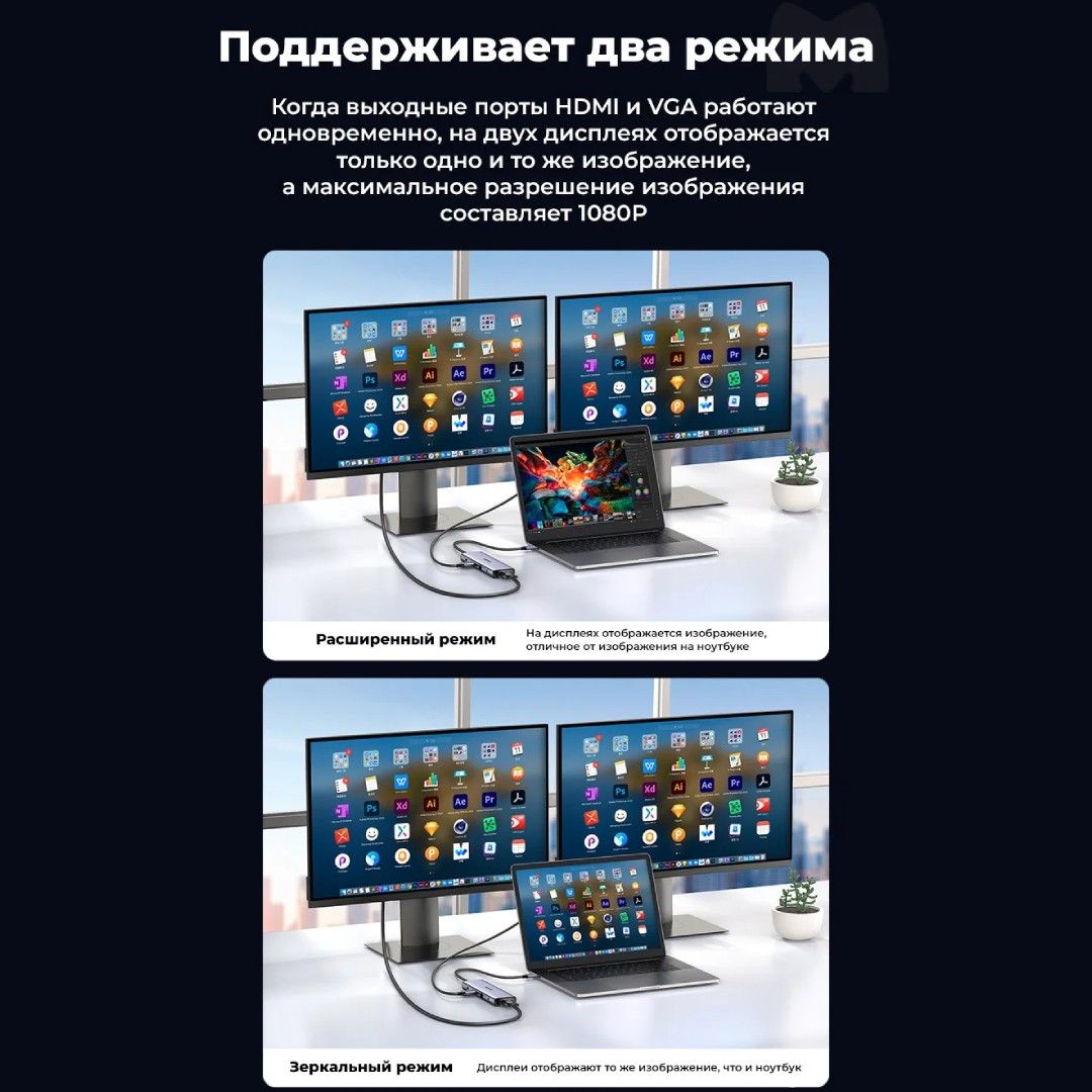 USB-хаб Ugreen CM498 (15601), Type-C, 10 портов, серый / Интерфейсные кабели №4 oe.kz USB-хаб Ugreen CM498 (15601), Type-C, 10 портов, серый / Интерфейсные кабели №4